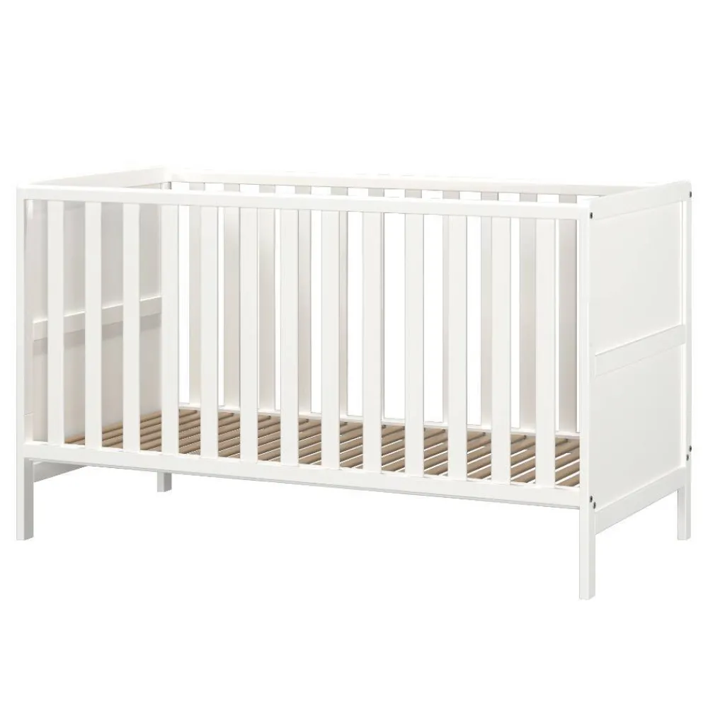 Wohnen Kindermöbel|Babybetten*Umbaubares Kinderbett in Weiß - Mensema