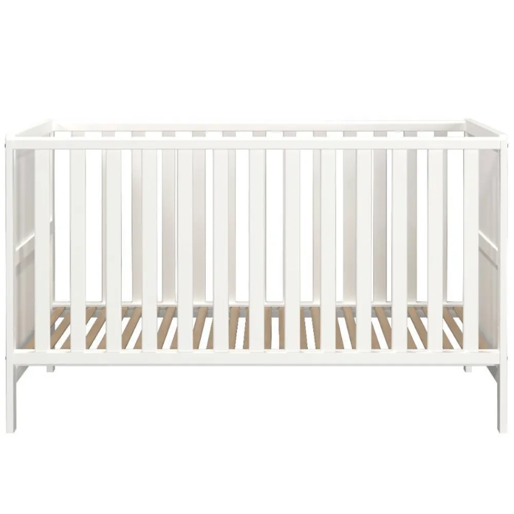 Wohnen Kindermöbel|Babybetten*Umbaubares Kinderbett in Weiß - Mensema