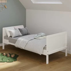 Wohnen Kindermöbel|Babybetten*Umbaubares Kinderbett in Weiß - Mensema