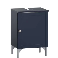 Wohnen Unterbeckenschrank in Dunkelblau - Canyon