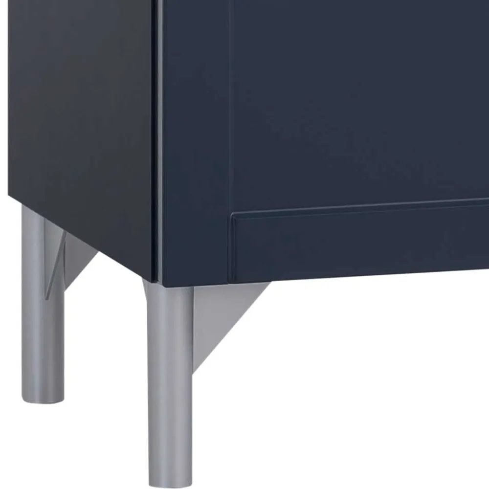 Wohnen Unterbeckenschrank in Dunkelblau - Canyon