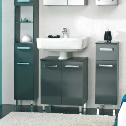 Wohnen Waschtisch|Waschbeckenunterschränke*Unterbeckenschrank in zwei Breiten - Colistran