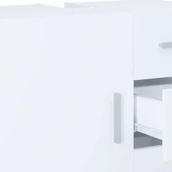 Wohnen Unterbeckenschrank mit drei Schubladen und Tür - Gransov