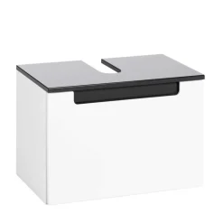 Wohnen Waschtisch|Waschbeckenunterschränke*Unterbeckenschrank Tymos in Weiß