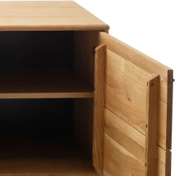 Wohnen Unterschrank für Fernseher mit zwei Schubladen & Tür - Flacona