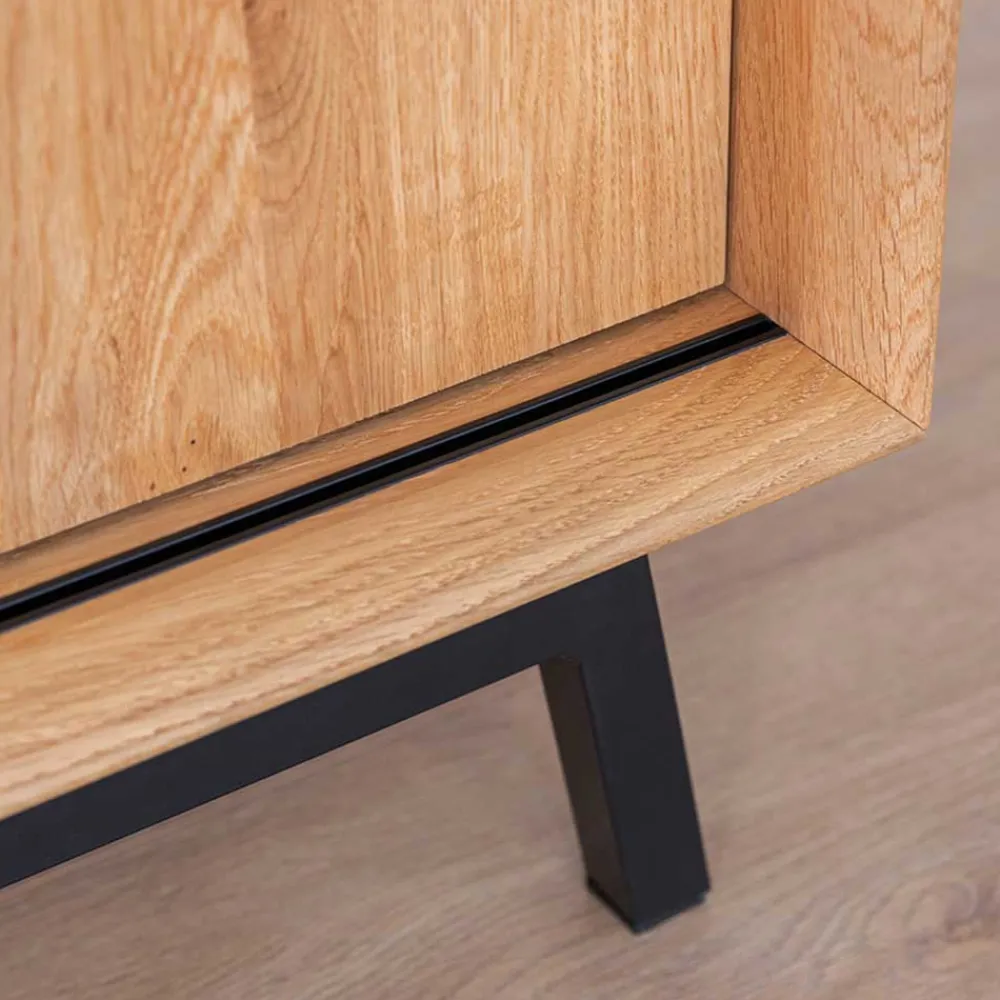 Wohnen Unterschrank für Fernseher mit Schiebetüren - Fabiella