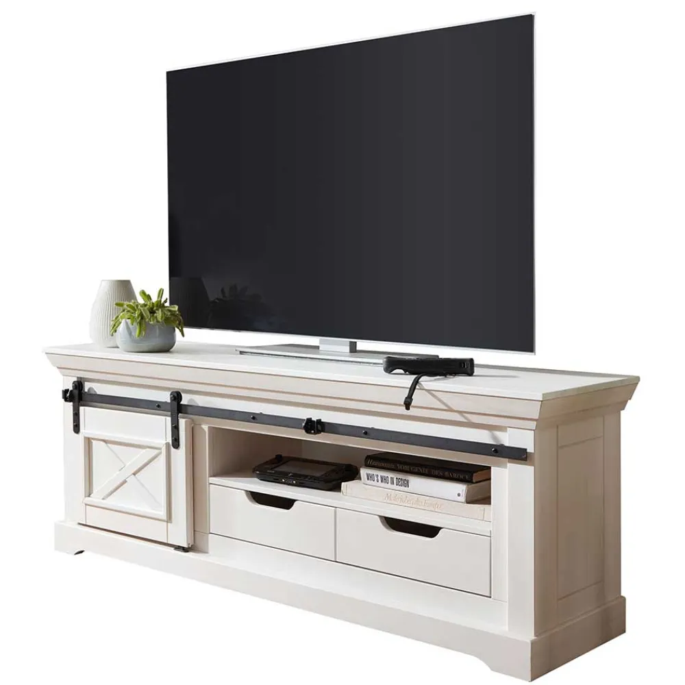 Wohnen Unterschrank für TV mit Schiebetür - Kuito