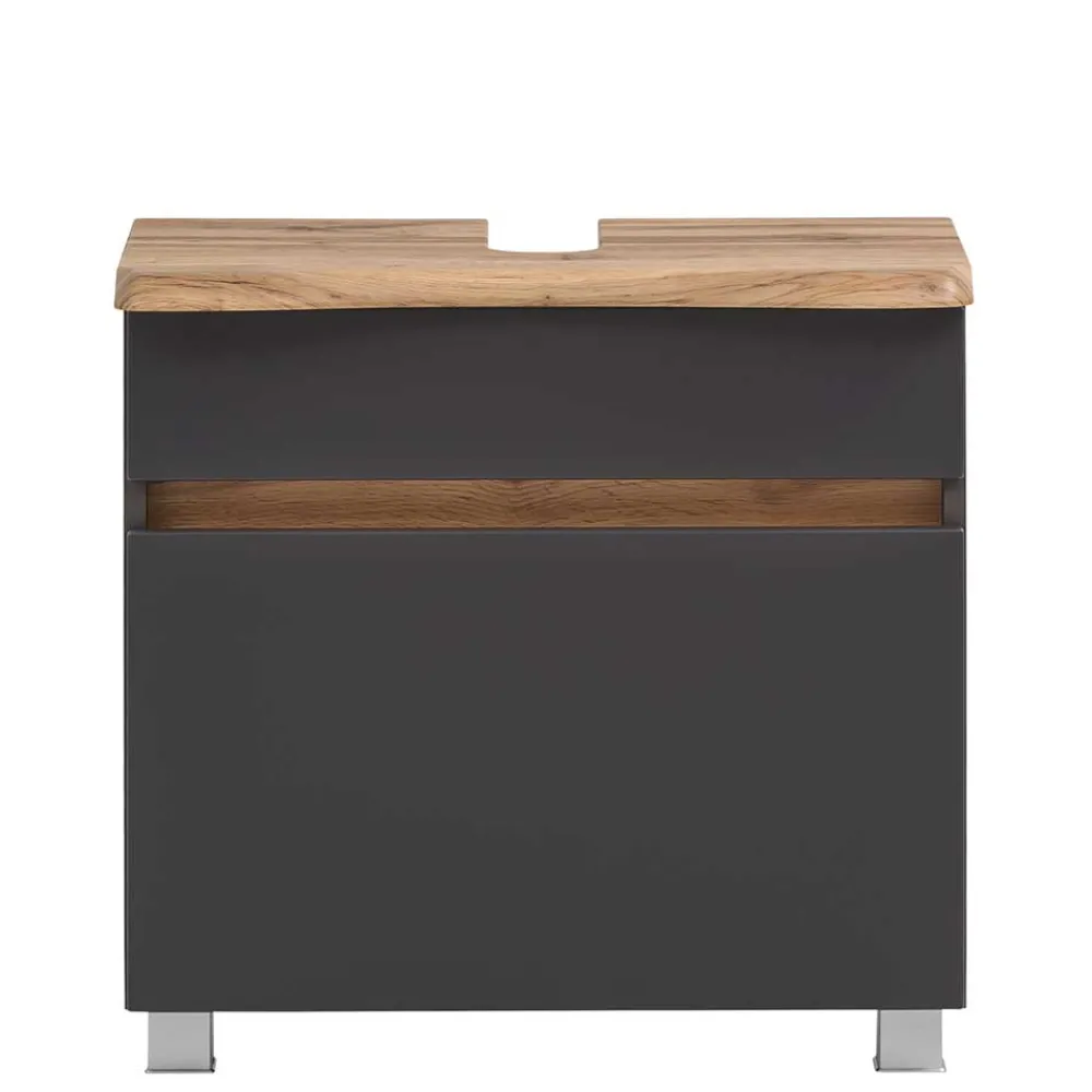 Wohnen Unterschrank für Waschbecken in Wildeiche - Agiruan