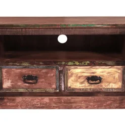 Wohnen Tv & Hifi-Möbel|Tv & Hifi-Möbel*Used Look TV Board aus Altholz Jamaica im Shabby Chic