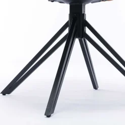 Wohnen Wohnzimmerstühle*Velours Armlehnenstuhl in Oliv Grün - Sagavi (2er Set)