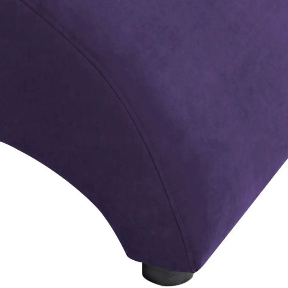 Wohnen Sessel & Hocker|Hocker*Velours Hocker in Violett - Cregorian