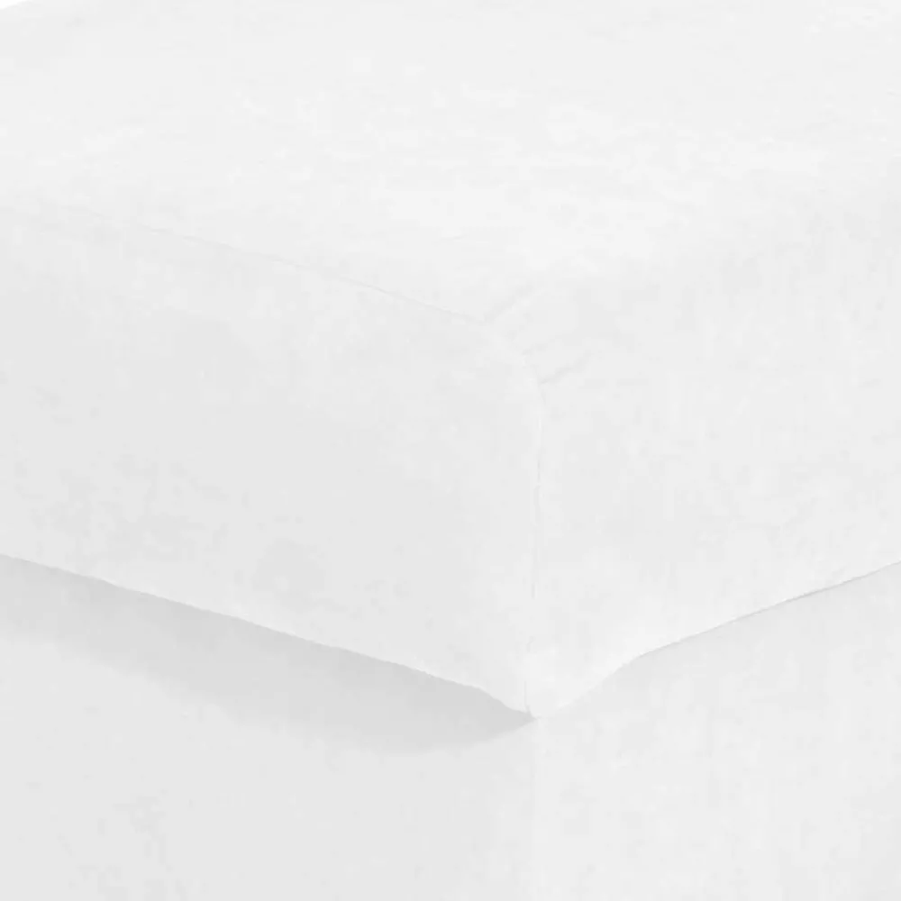 Wohnen Velours Ohrensessel in Cremeweiß - Clamps