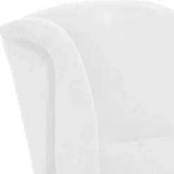 Wohnen Velours Ohrensessel in Cremeweiß - Clamps