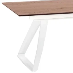 Wohnen Esszimmertische*Verlängerbarer Design Esstisch zweifarbig - Sanatate