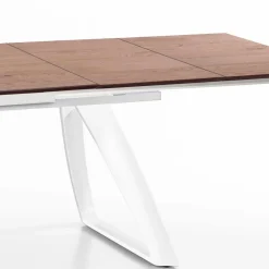 Wohnen Esszimmertische*Verlängerbarer Design Esstisch zweifarbig - Sanatate