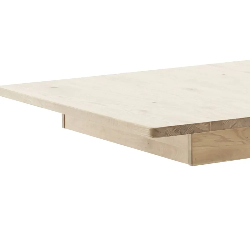 Wohnen Verlängerbarer Esszimmertisch teilmassiv - Losiamos