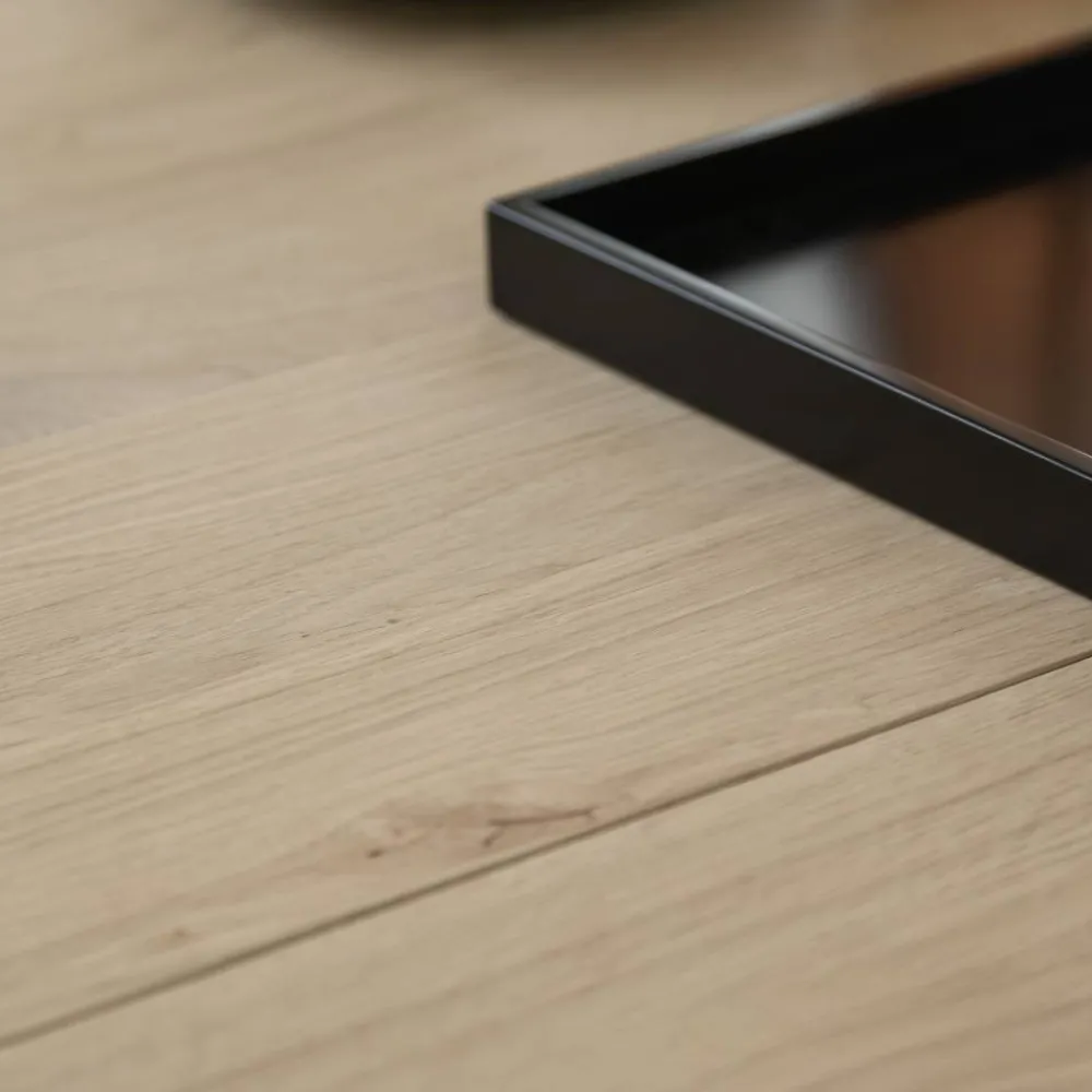 Wohnen Verlängerbarer Esszimmertisch teilmassiv - Losiamos