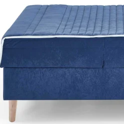 Wohnen Betten|Betten*Verstellbare Daybed Polsterliege in Blau Samt - Blackbird