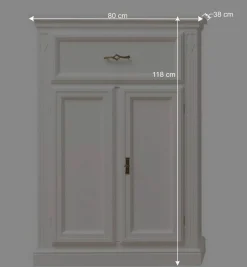 Wohnen Kommoden|Flurkommoden*Vertiko im klassischen Stil - Eli