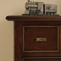 Wohnen Kommoden|Flurkommoden*Vertiko Kommode in Walnussfarben Antik - Istefanio