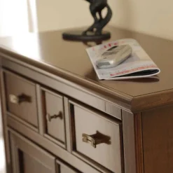 Wohnen Kommoden|Flurkommoden*Vertiko Kommode in Walnussfarben Antik - Istefanio