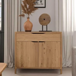 Wohnen Vertiko Style Kommode aus Wildeiche - Laida