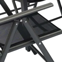 Wohnen Vier Hochlehner & Gartentisch Set - Cadiz (fünfteilig)