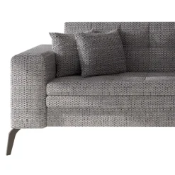 Wohnen Schlafsofas*Viersitzer Sofaecke in Beigegrau - Javolena