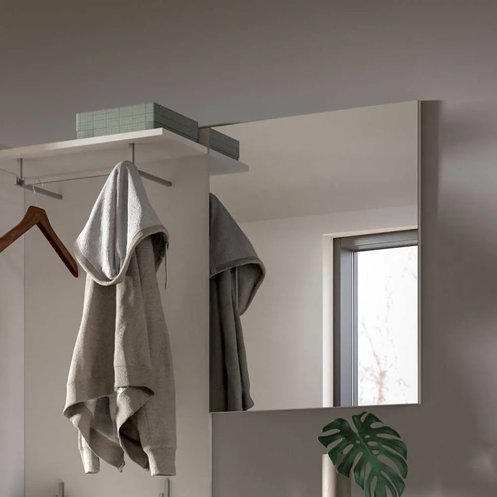 Wohnen Vierteiliges Garderobenmöbel Set in modernem Design - Rugova