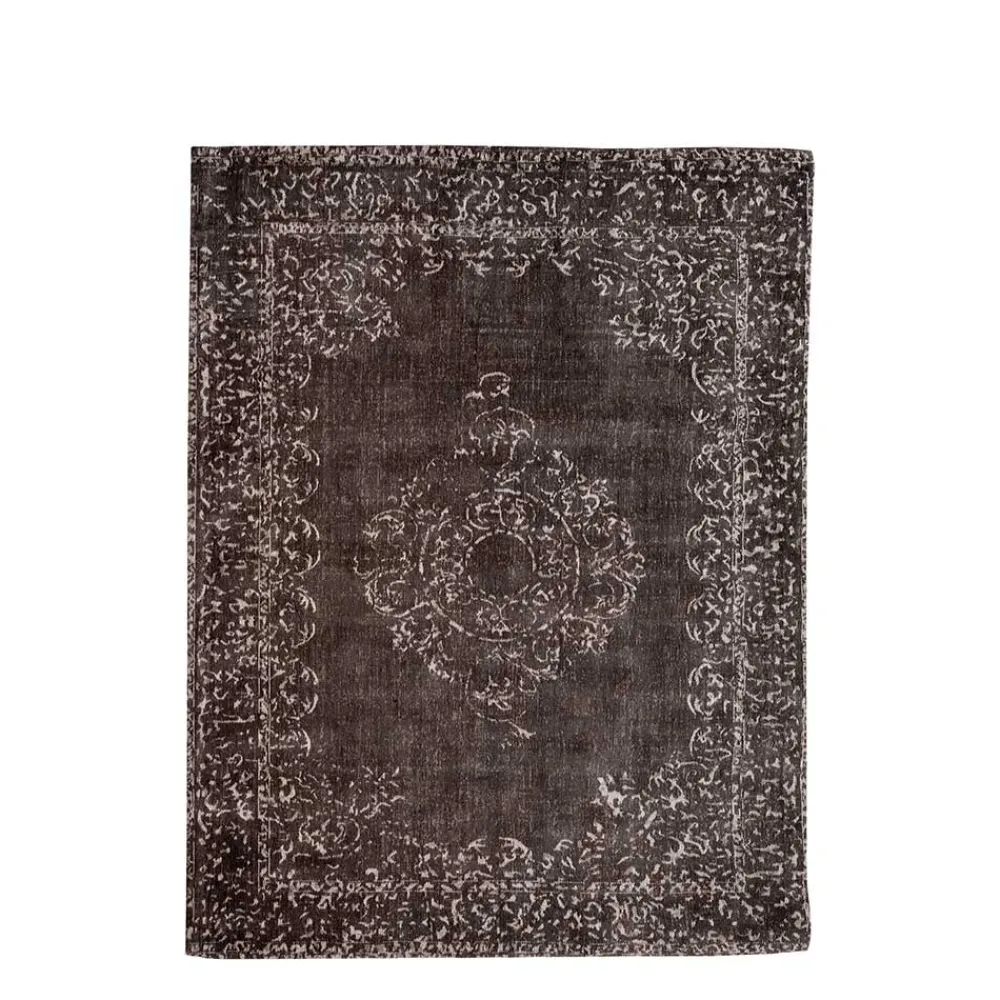 Wohnen Vintage Design Teppich in Anthrazit - Rocks