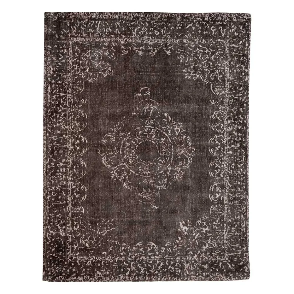 Wohnen Vintage Design Teppich in Anthrazit - Rocks