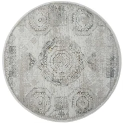 Wohnen Vintage Möbel|Teppiche*Vintage Design Teppich in hellen Farben - Samanca