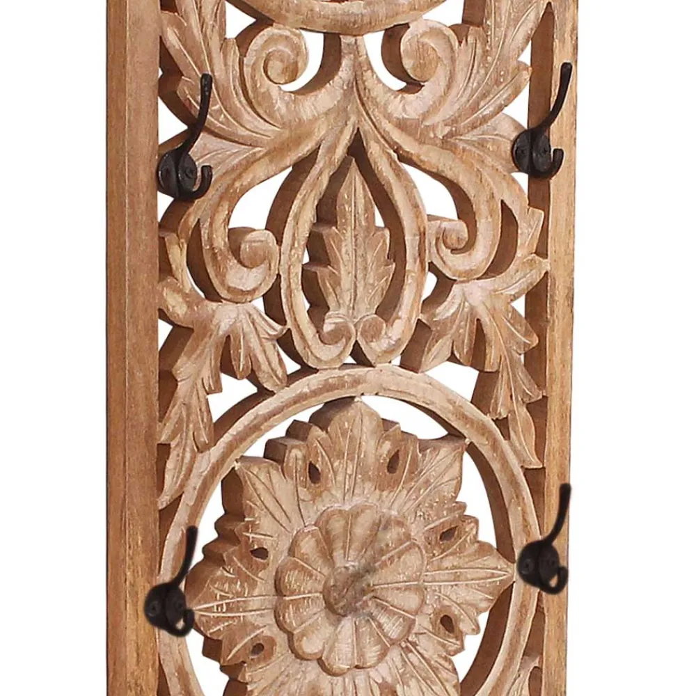 Wohnen Vintage Möbel|Diele Komplett*Vintage Dielenmöbel mit Schnitzereien - Runiasa (fünfteilig)