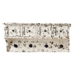 Wohnen Küchenregale|Esszimmerregale*Vintage Küchenregal mit Schubladen & Haken - Naharas