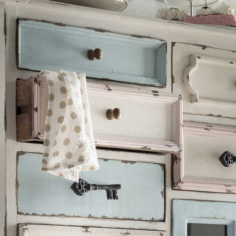 Wohnen Vintage Landhaus Highboard - romantisch - Sacons