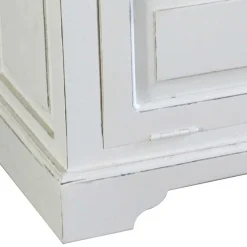 Wohnen Vintage Möbel|Schuhschränke*Vintage Landhaus Schuhbank in Antikweiß - Wittgenstein