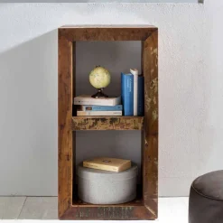 Wohnen Shabby Chic Möbel*Vintage Standregal Dencig mit zwei Fächern