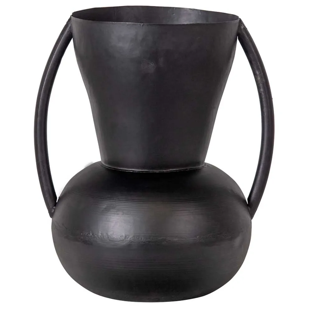 Wohnen Vintage Möbel|Vasen*Vintage Vasen aus Metall - Caldizza (2er Set)