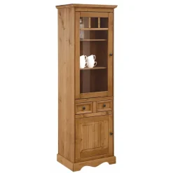 Wohnen Esszimmer-Vitrinen|Vitrinen*Vitrine aus Kiefer gebeizt & geölt - Horedion