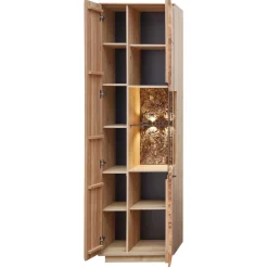 Wohnen Vitrinen|Wohnzimmer-Vitrinen*Vitrine in Esche und Wildeiche - Cassna