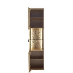 Wohnen Vitrine in Wildeiche teilmassiv - Dagmy