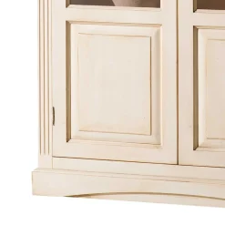 Wohnen Vintage Möbel|Esszimmer-Vitrinen*Vitrine Kulyna in Creme Vintage