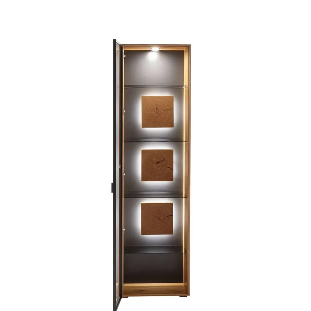 Wohnen Vitrine mit LED Beleuchtung - Drinidad