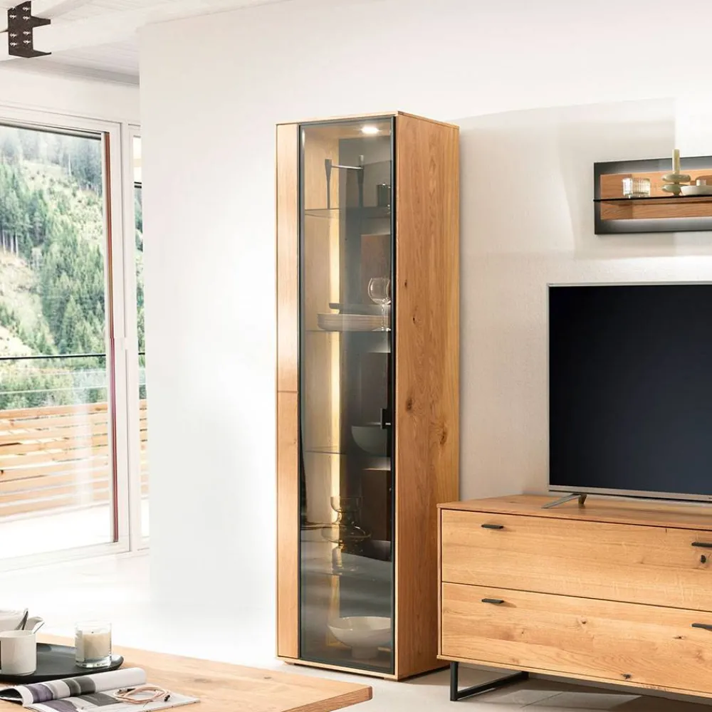 Wohnen Vitrine mit LED Beleuchtung - Drinidad