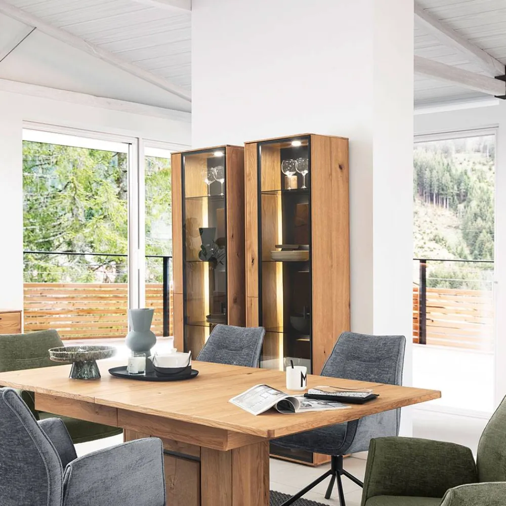 Wohnen Vitrine mit LED Beleuchtung - Drinidad