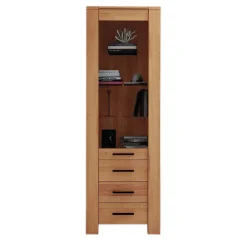 Wohnen Vitrine Mosniak aus Kernbuche Massivholz