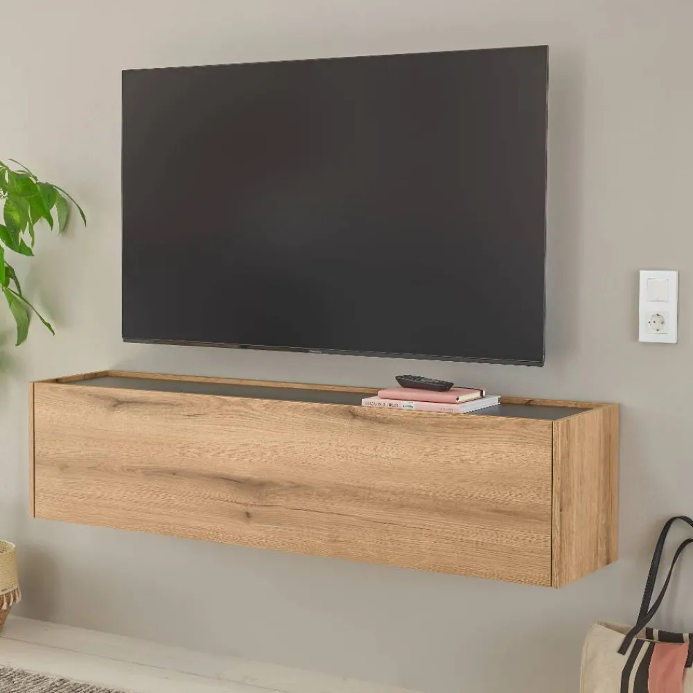 Wohnen Wohnzimmerschränke|Wohnwände*Vitrine und Hängeschränke Set - Colomania (dreiteilig)