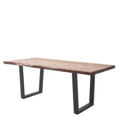 Wohnen Waldkante Esstisch aus Akazie Massivholz - Donnira