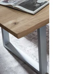 Wohnen Massivholzmöbel|Küchentische*Waldkanten Esstisch aus Wildeiche massiv - Clasina