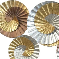 Wohnen Wand Dekoration aus Metall Kreisen - Enegal